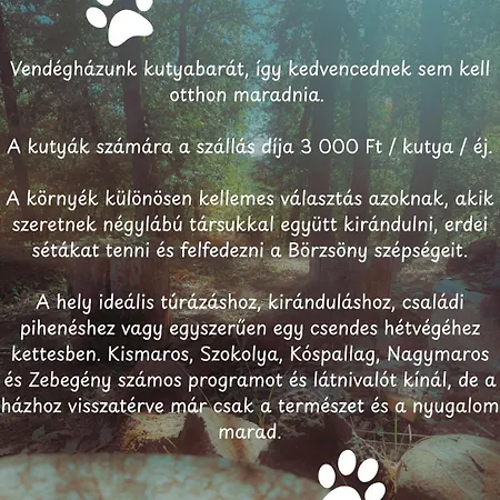 Arnyas Toelgy Hébergement de vacances Verőcemaros